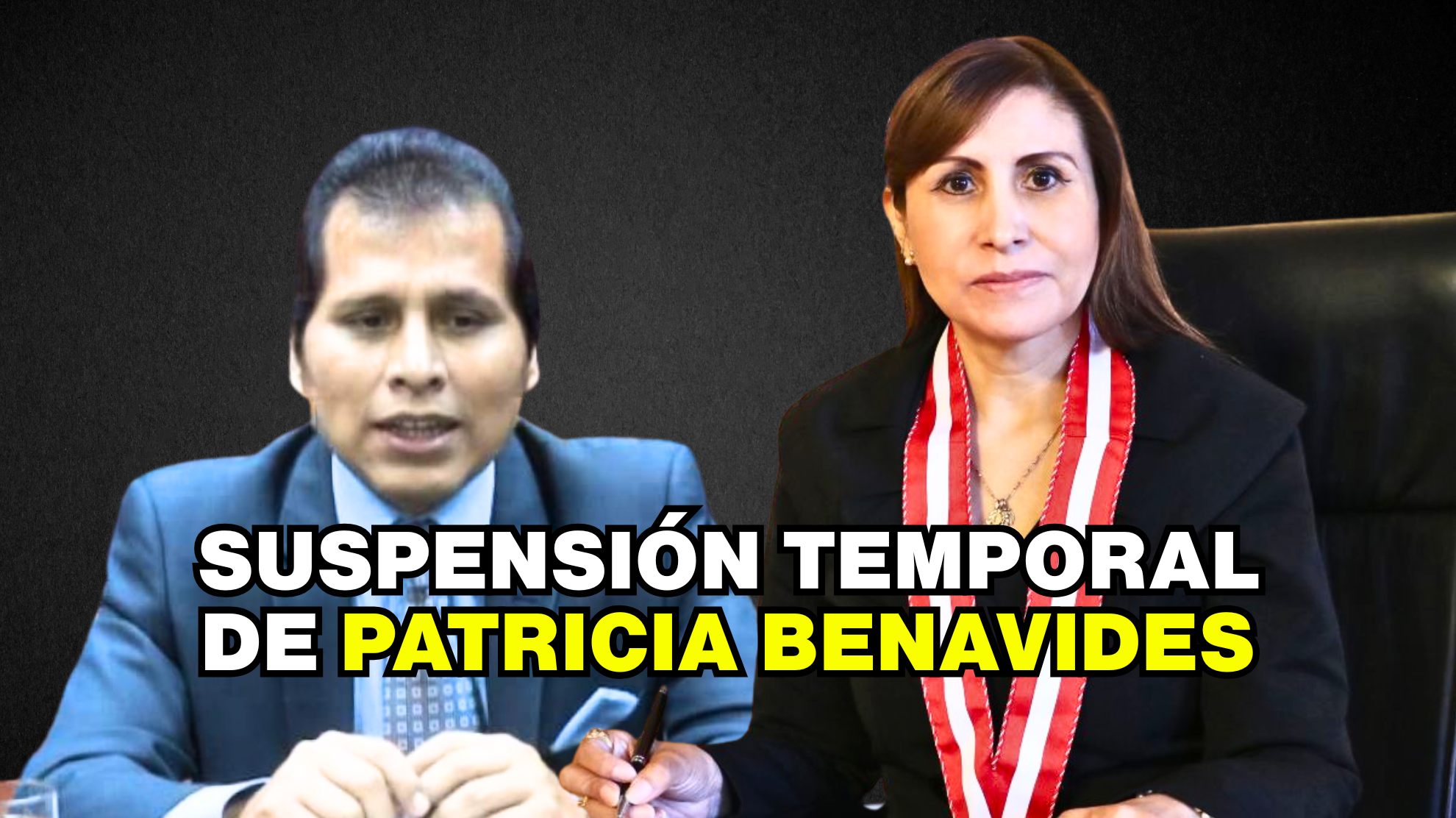 Patricia Benavides suspendida por 24 meses